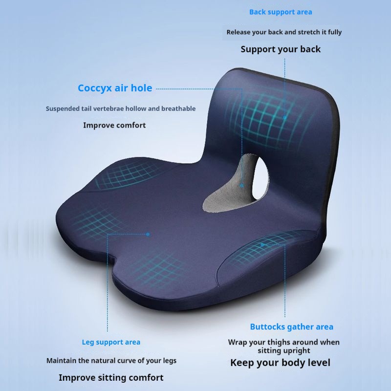 وسادة مقعد معززة لمقعد السائق  - مراجعة Office Chair Cushion وسعره