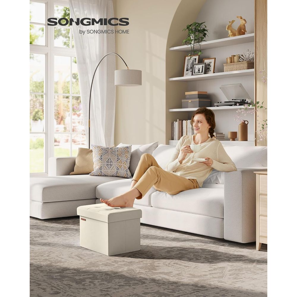 مقعد تخزين مدمج، مسند قدم، مقا - مراجعة Office Stool وسعره