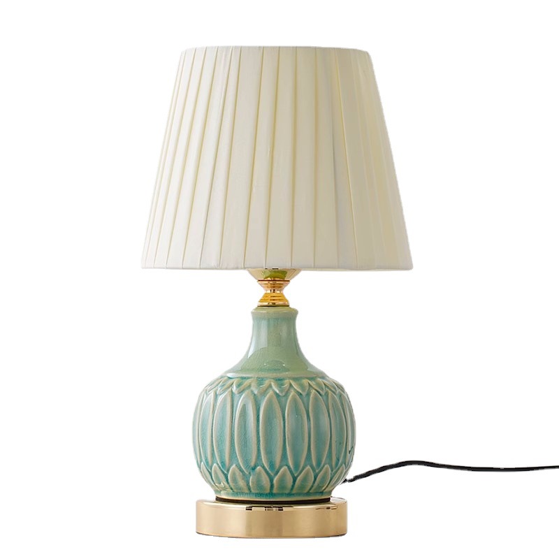 مصباح مكتب سيراميكي أمريكي من  - مراجعة Desk Lamp وسعره