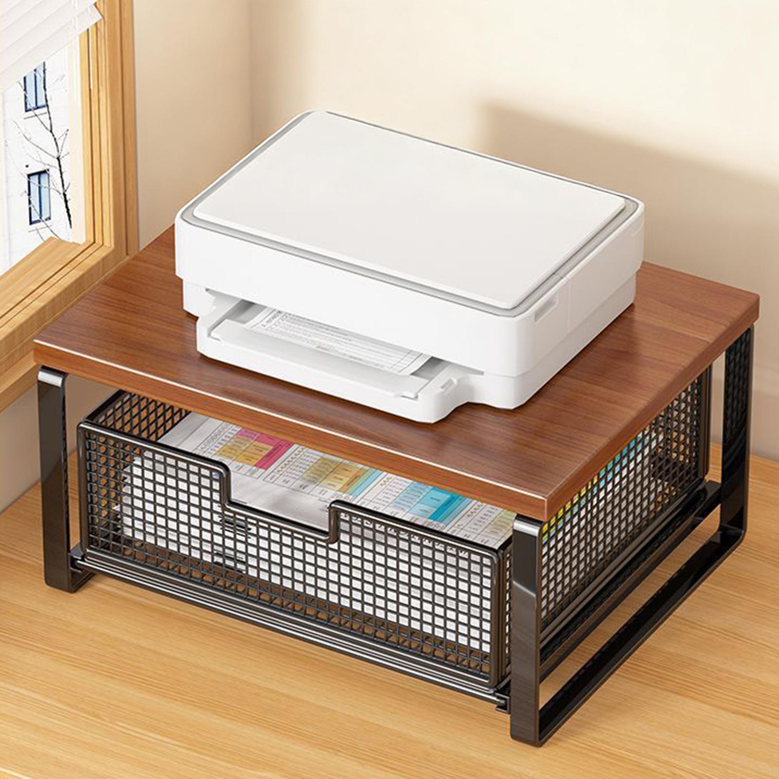 حامل طابعة موفر للمساحة ذو طبق - مراجعة Printer Stand وسعره