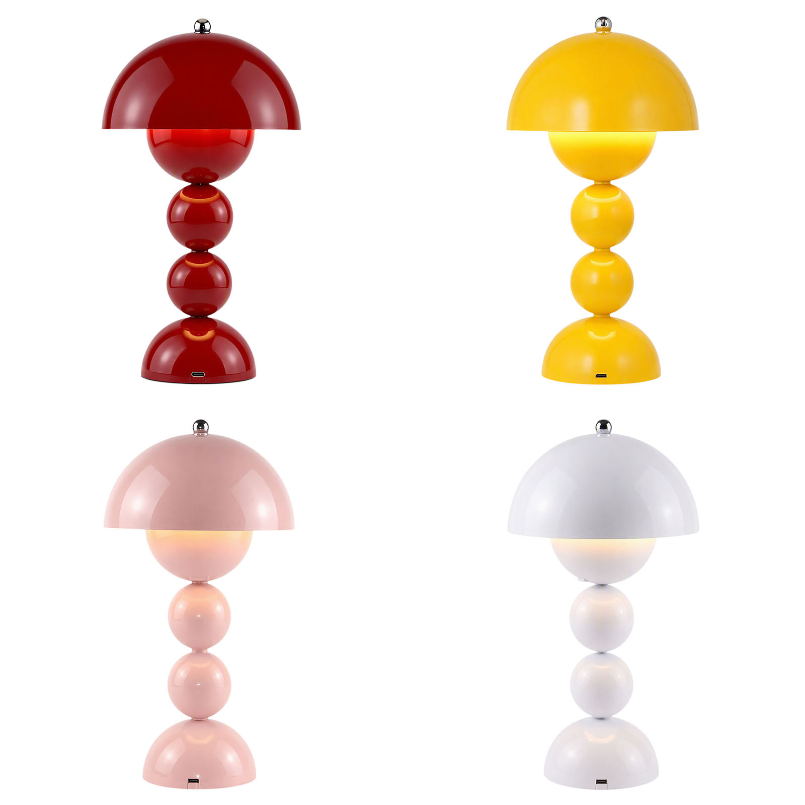 مصباح طاولة على شكل فطر وزهرة، - مراجعة Desk Lamp وسعره