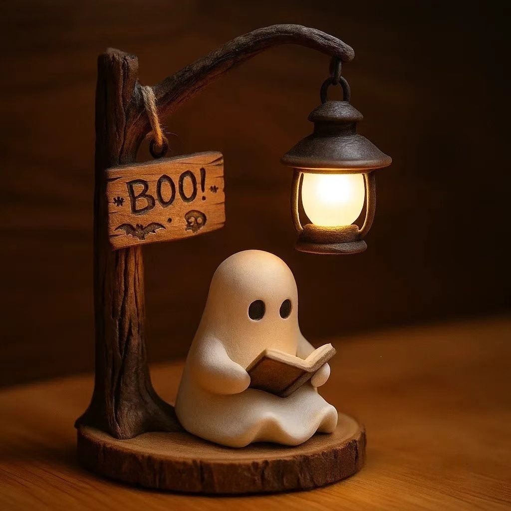 فانوس قراءة على شكل شبح، أبعاد - مراجعة Desk Lamp وسعره